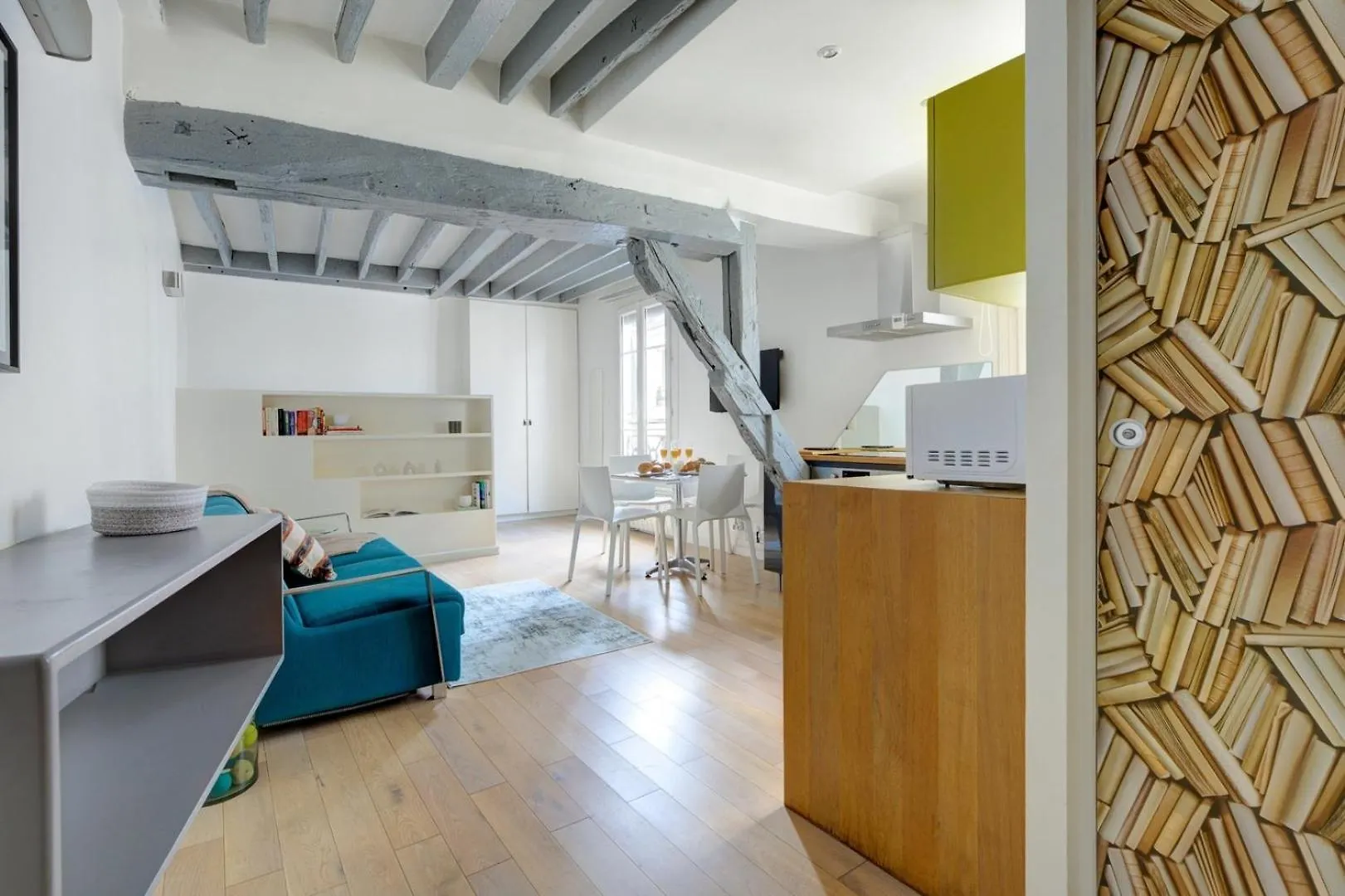 Bnbnook - Charming Studio By Notre-Dame & Pompidou Paryż Apartament